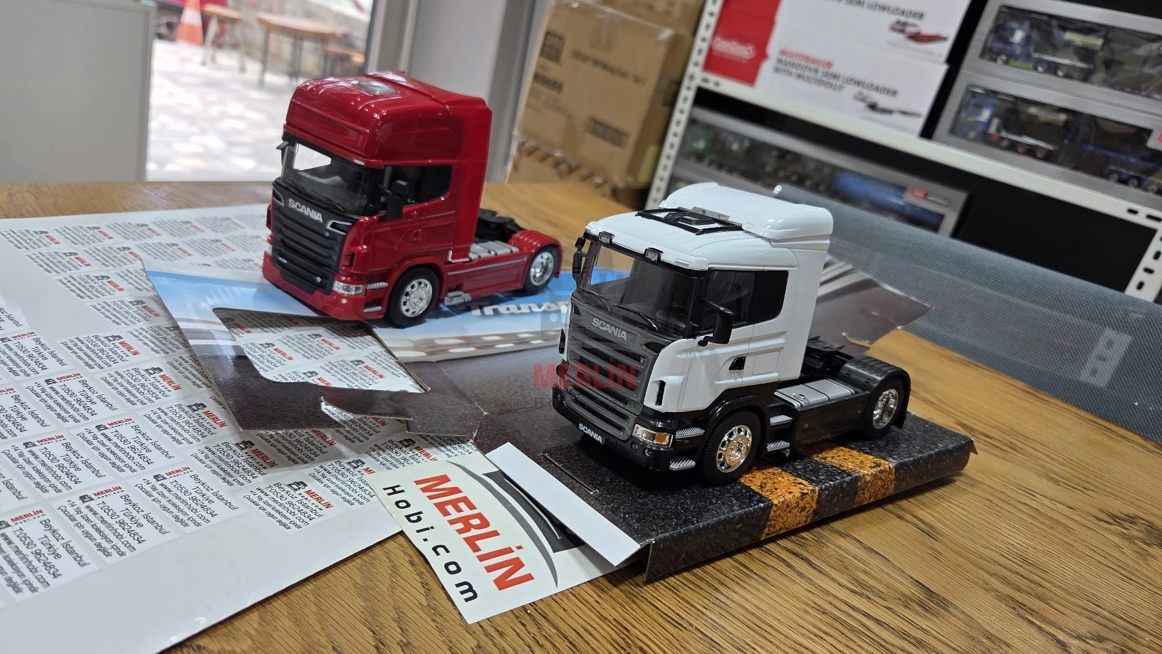 1/32 Welly SCANİA R470 2012  - BEYAZ