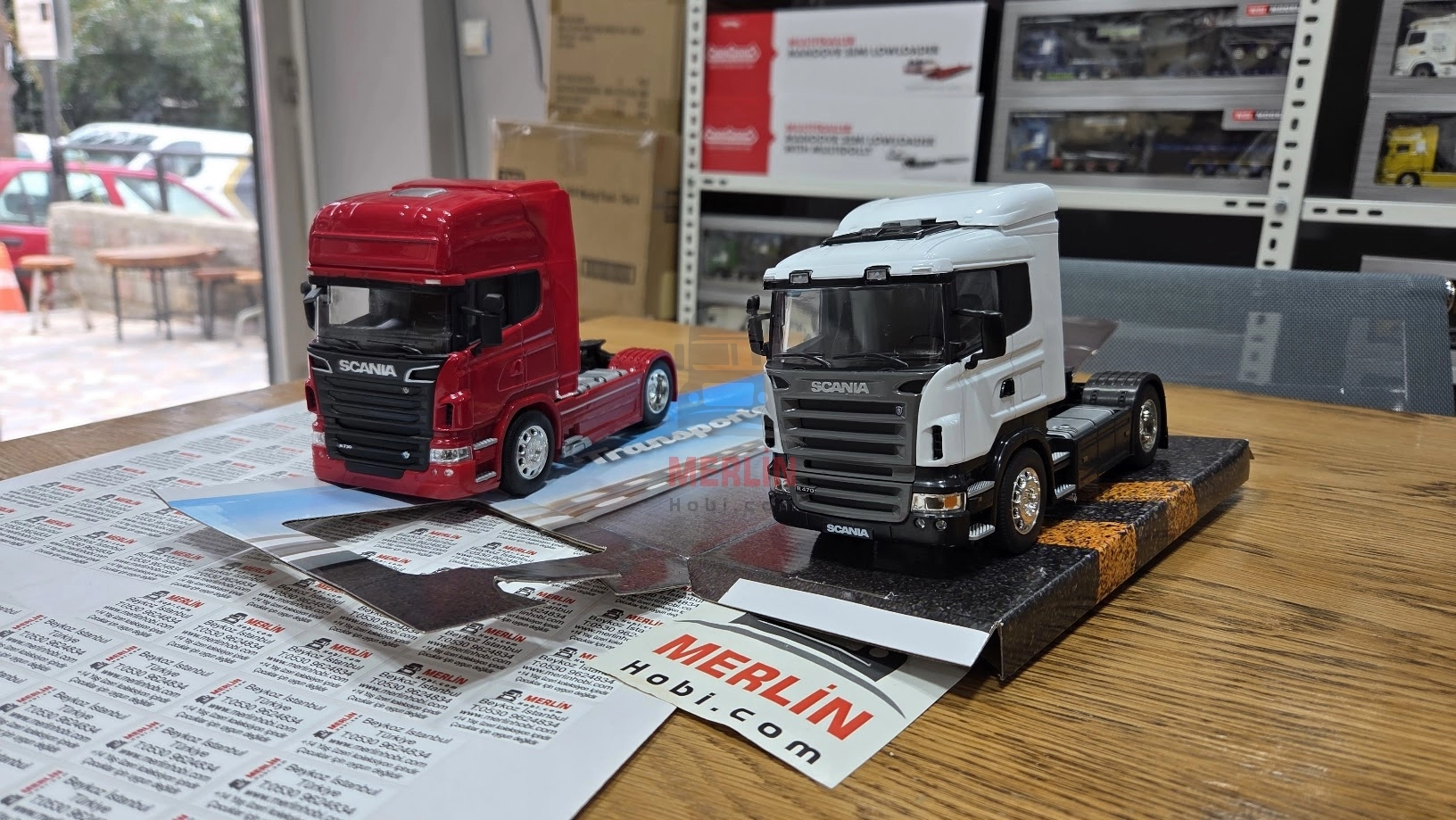 1/32 Welly SCANİA R470 2012  - BEYAZ