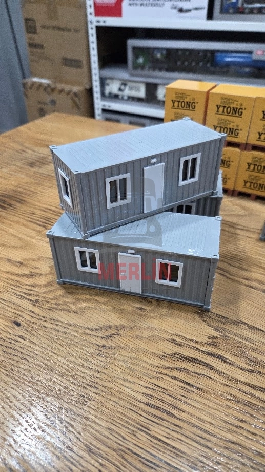1/50 Konteyner Ofis Gri Renk 20 ft  -  Plastik