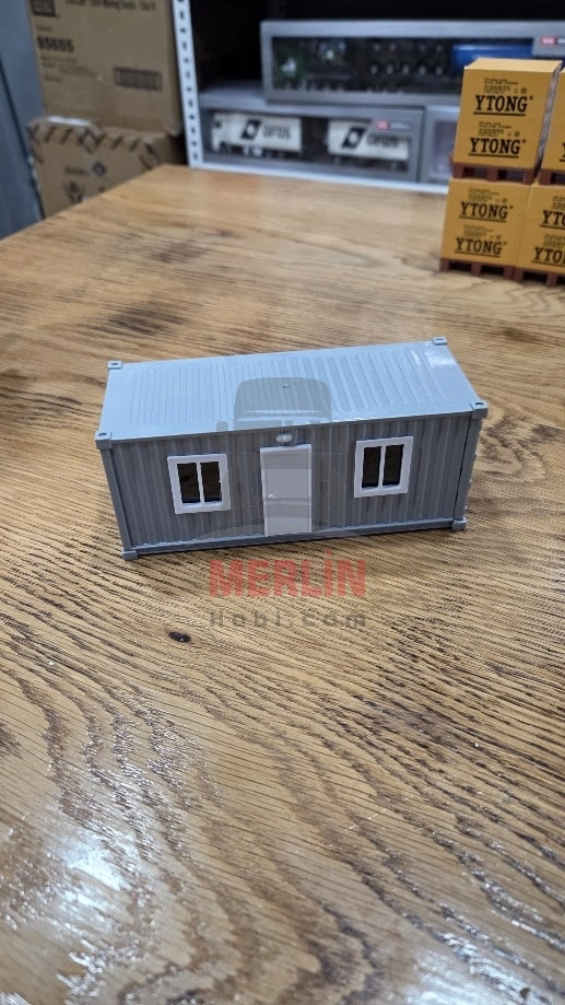 1/50 Konteyner Ofis Gri Renk 20 ft  -  Plastik