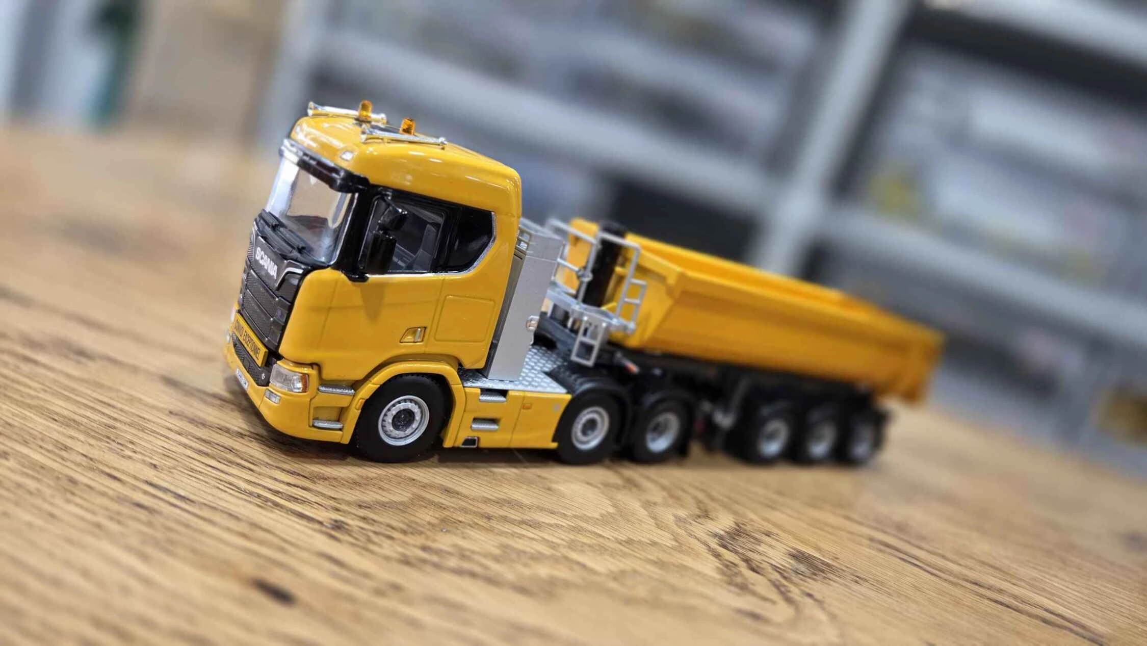 1/50 - Scania R530 6x2  + 3 Aks Damper Dorse Sarı