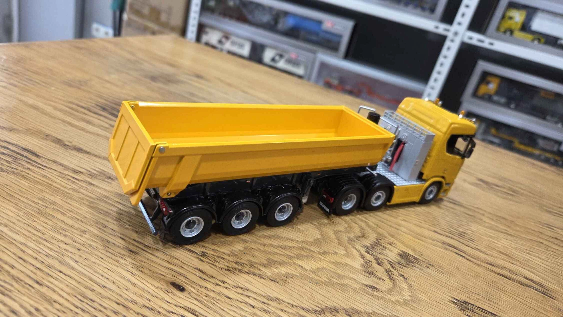 1/50 - Scania R530 6x2  + 3 Aks Damper Dorse Sarı