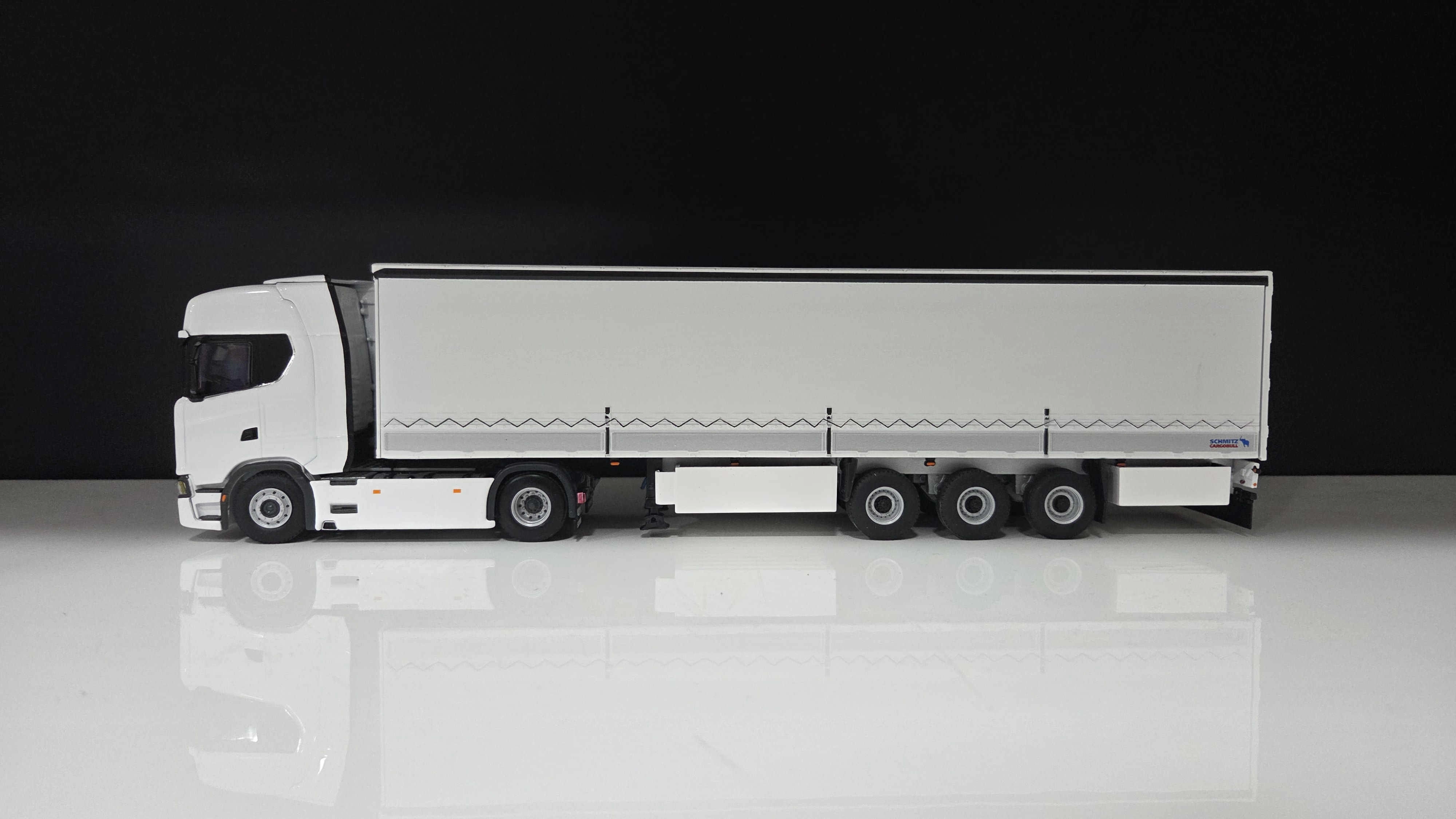 1/50 Scania S730 4x2 Highline + Schmitz Perdeli / Tenteli Dorse Tır Çekici