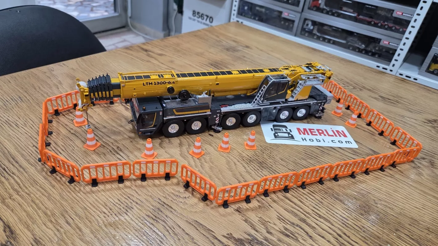 1/50 Safety Barrier - Diorama and Accessory for Load