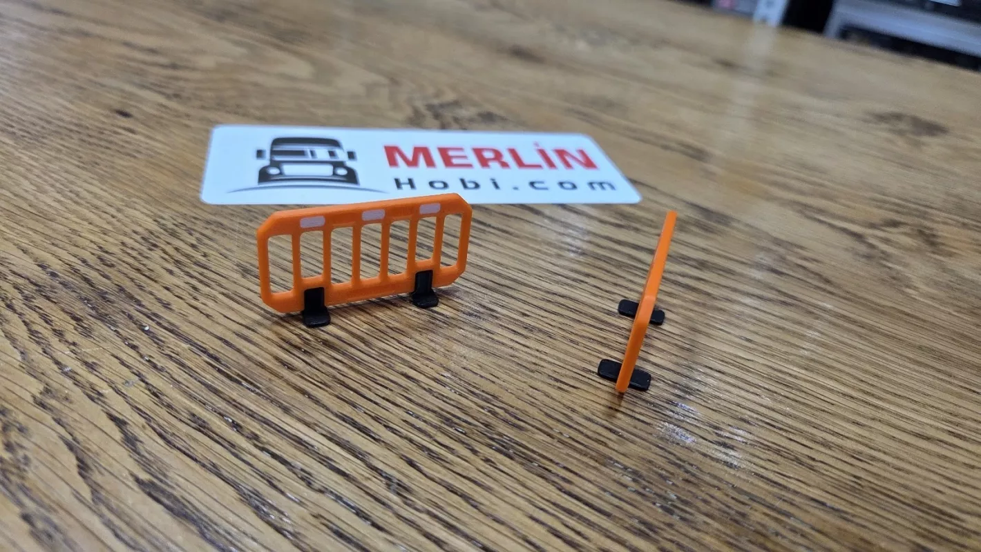 1/50 Safety Barrier - Diorama and Accessory for Load