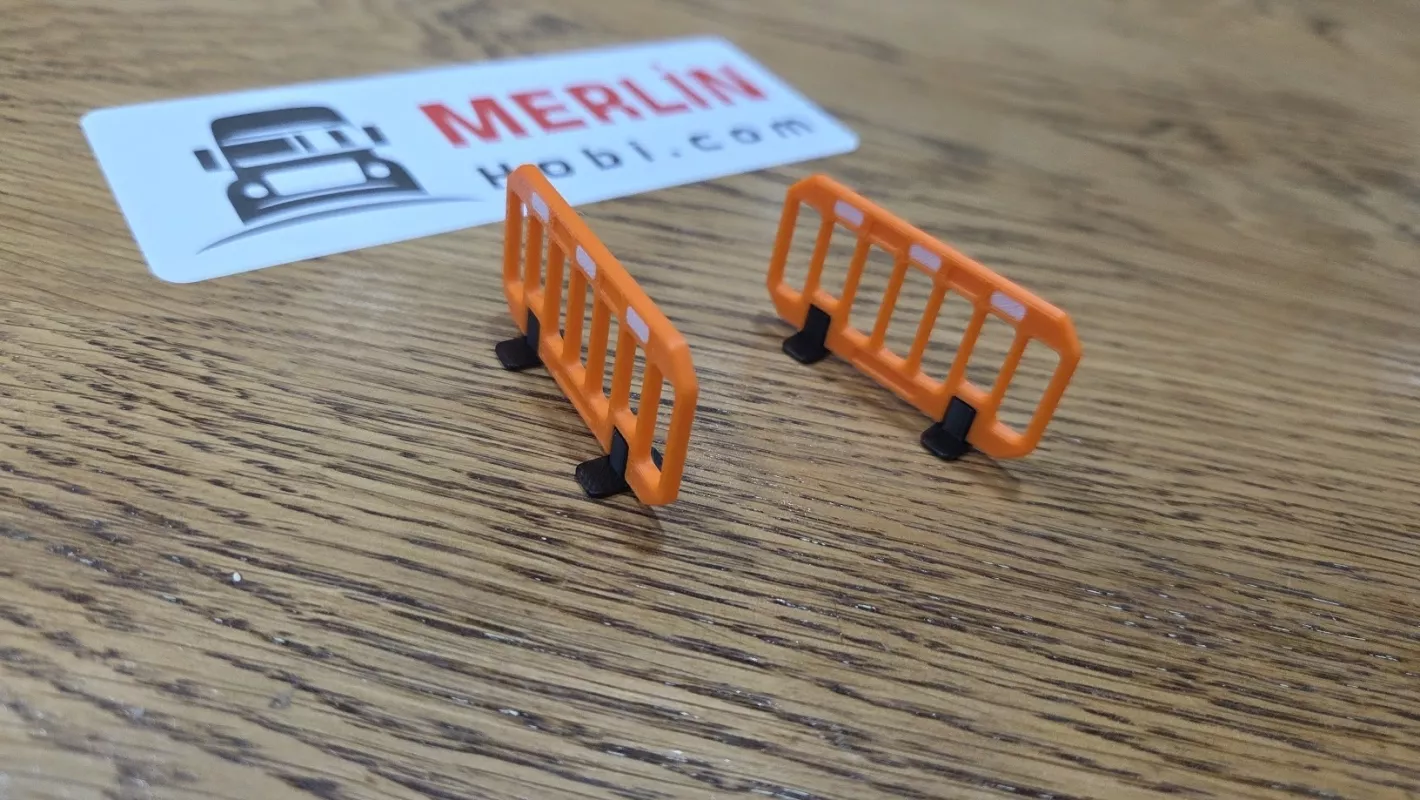 1/50 Safety Barrier - Diorama and Accessory for Load