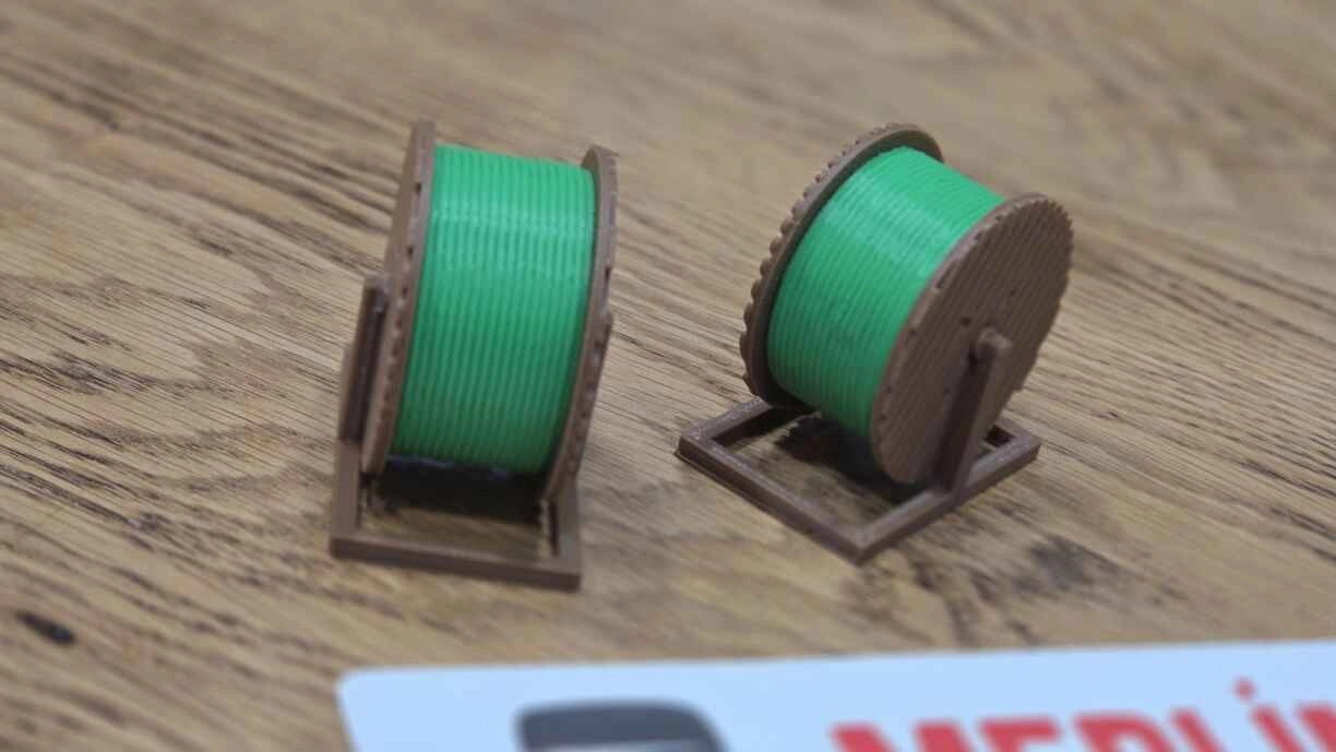 1/50 - 2 adet Kablo Makara- Diorama ve Yük için Aksesuar