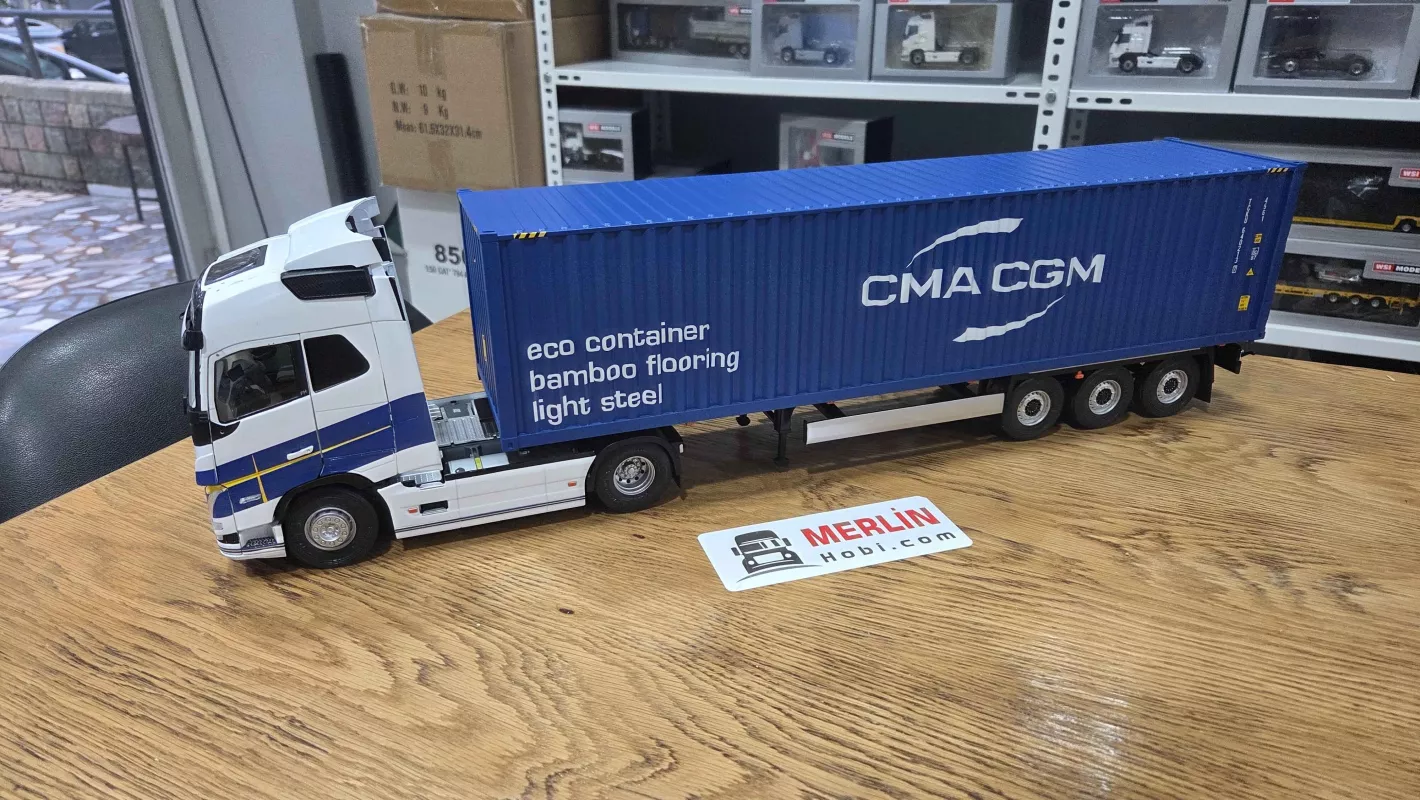 1/24 Volvo FH5 XL 500 + CMA CGM Konteyner Treyler – Solido