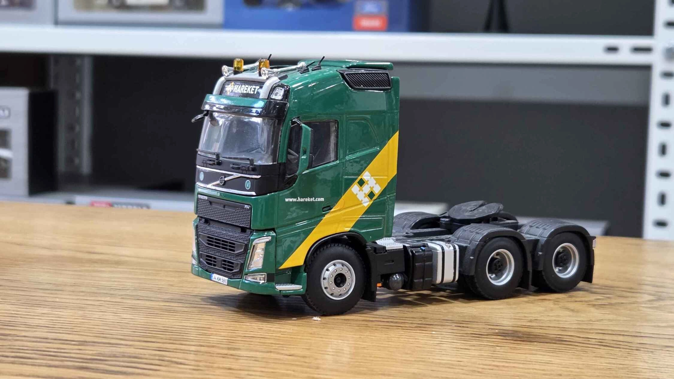 1/50 - ikinci EL - Volvo FH4 6x4 - Hareket Dekalli