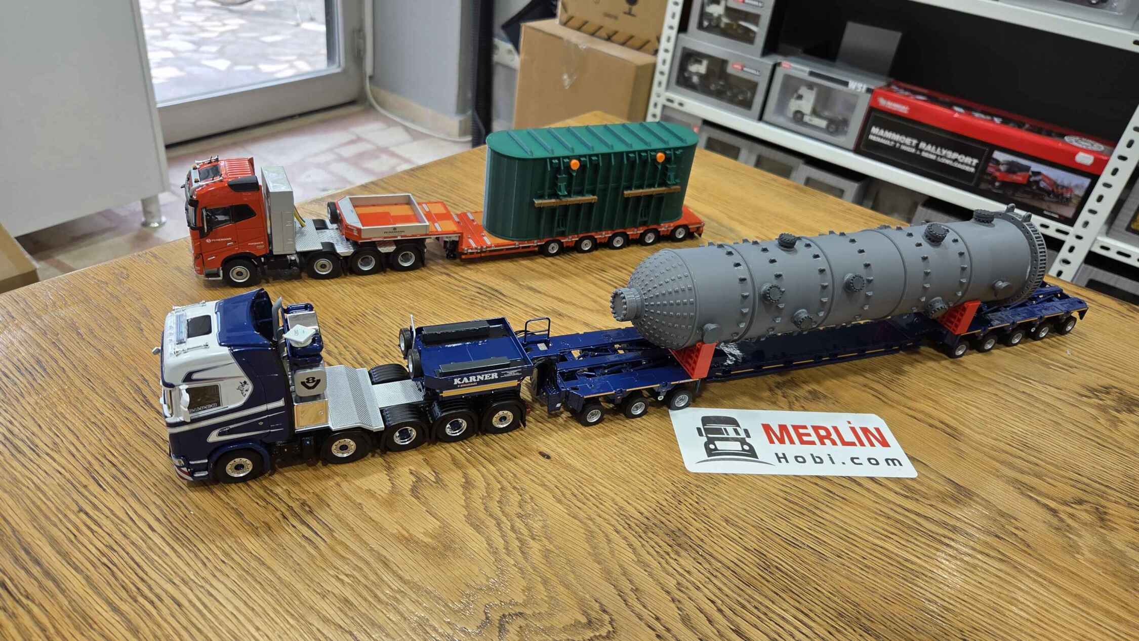 1/50 - Endüstriyel Kazan - Diorama ve Yük için Aksesuar