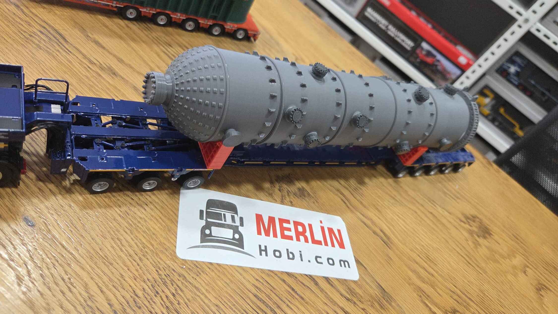 1/50 - Endüstriyel Kazan - Diorama ve Yük için Aksesuar