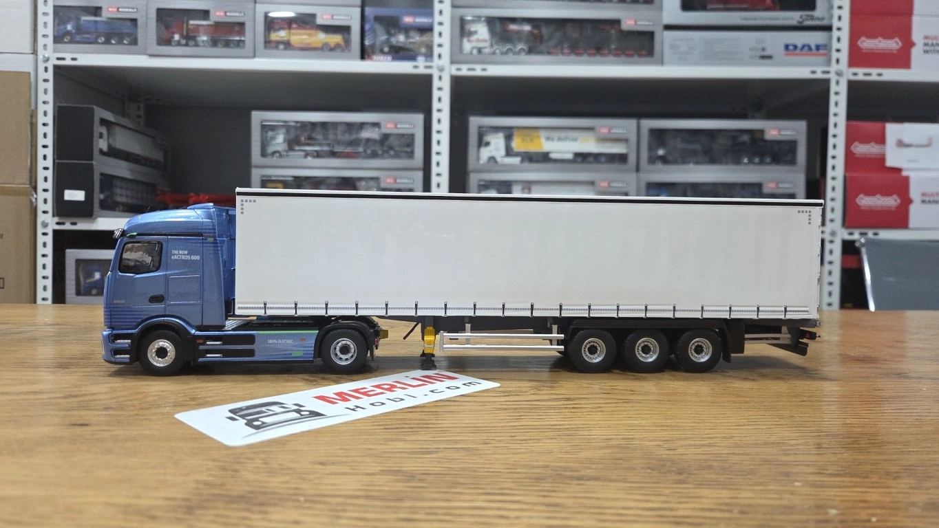 1/43  Mercedes Benz EActros + Tenteli Dorse ile Eligor Prokabin mp6