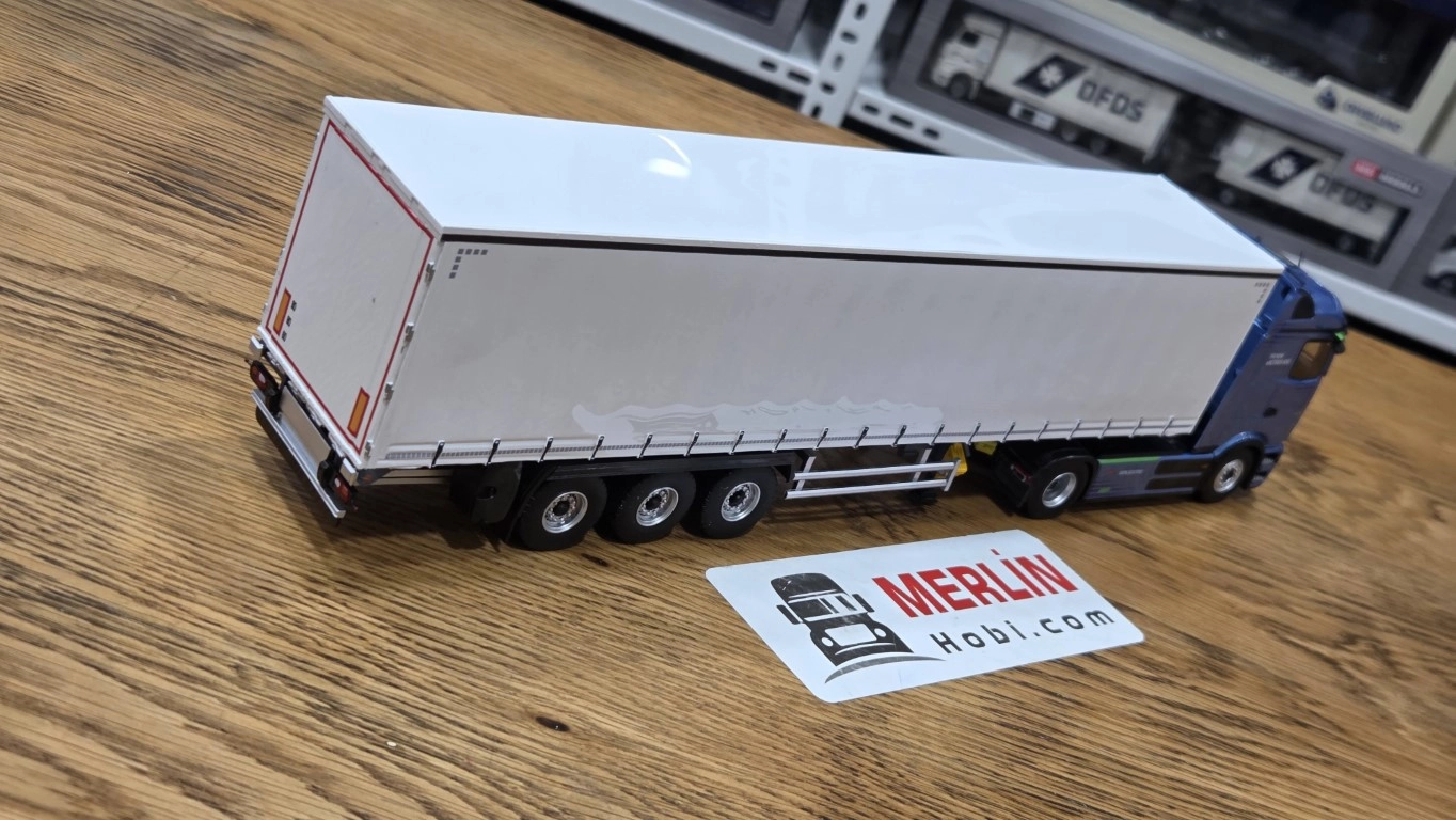 1/43  Mercedes Benz EActros + Tenteli Dorse ile Eligor Prokabin mp6