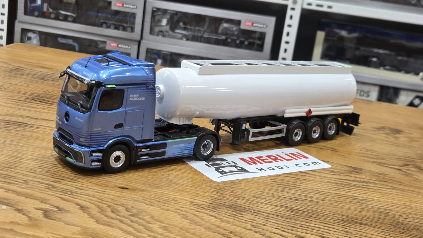 1/43  Mercedes Benz EActros + Tanker Dorse ile Eligor Prokabin mp6