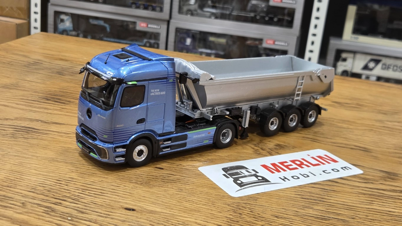 1/43  Mercedes Benz EActros + Damper Dorse ile Eligor Prokabin mp6