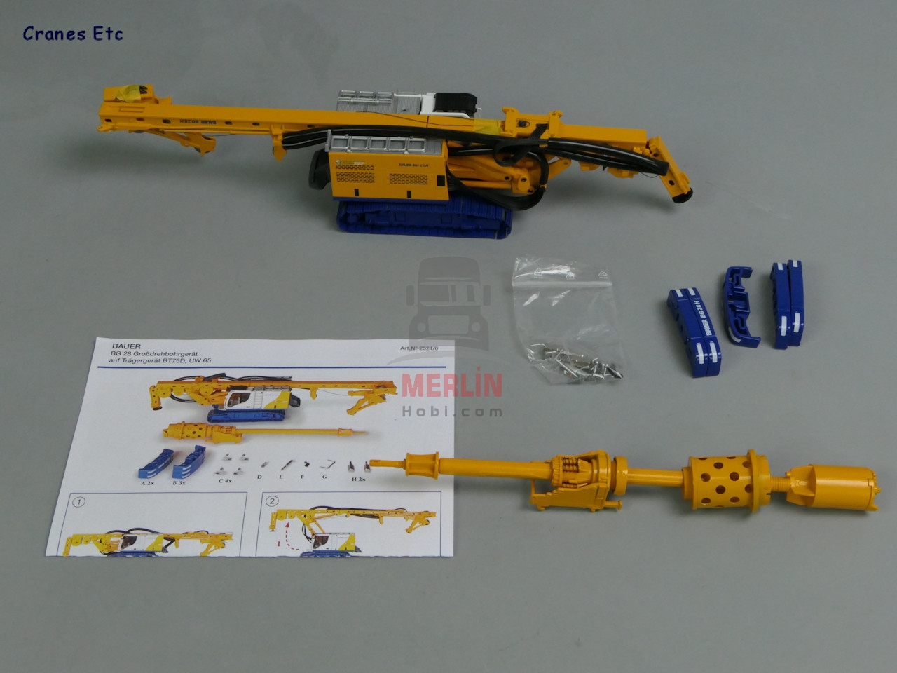 1/50 BAUER BG 28H Fore Kazık Makinası