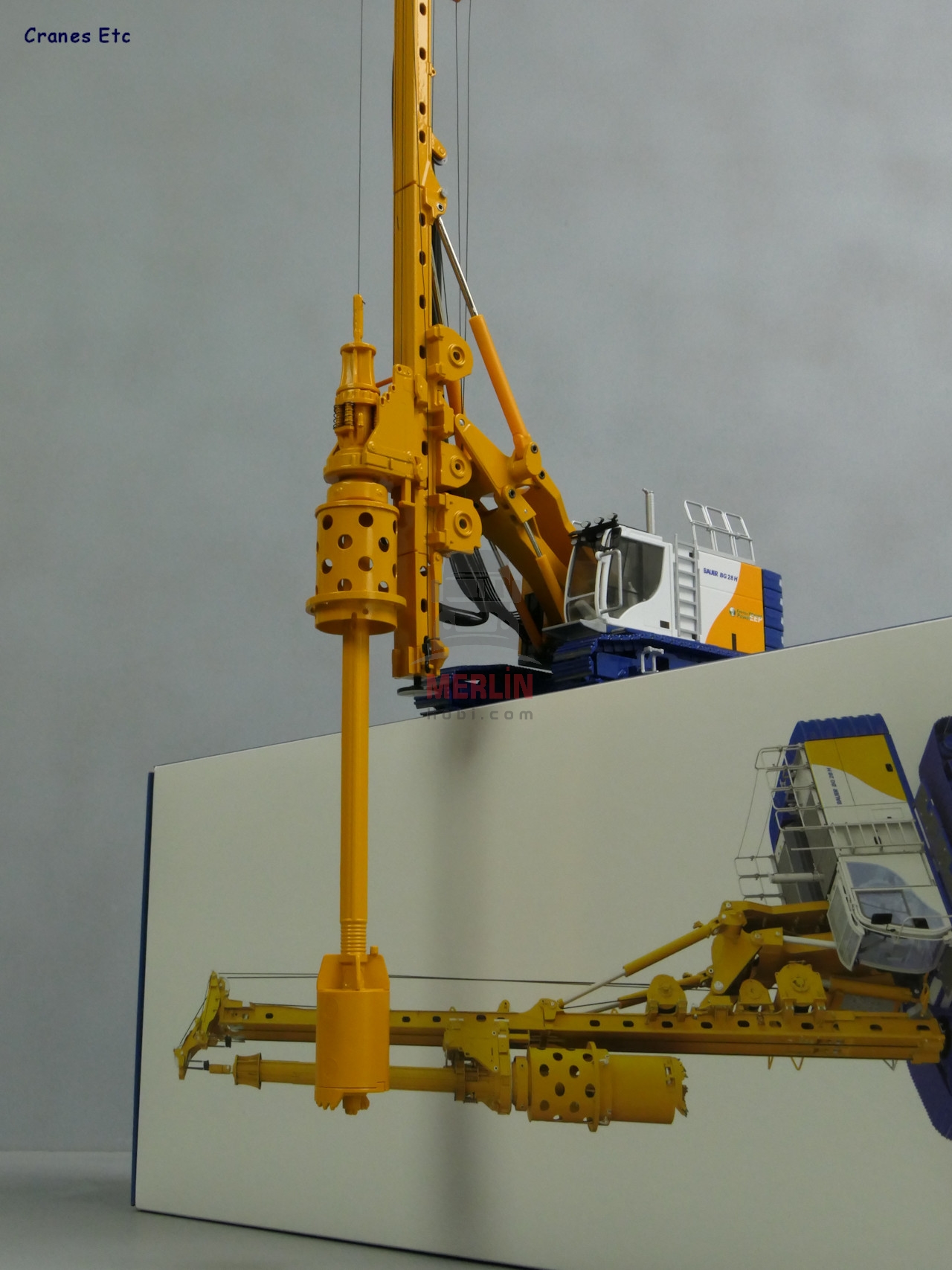1/50 BAUER BG 28H Fore Kazık Makinası