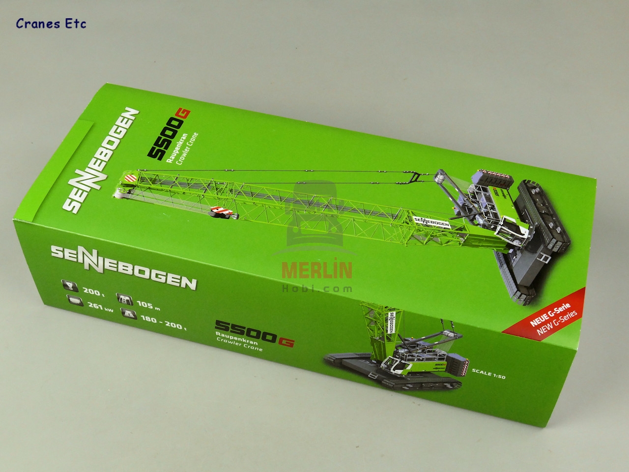 1/50 Sennebogen 5500G Crawler Crane Star Lifter 