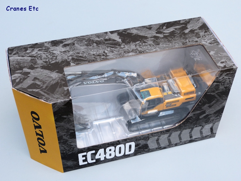 1/50 Volvo EC480D Paletli Eskavatör