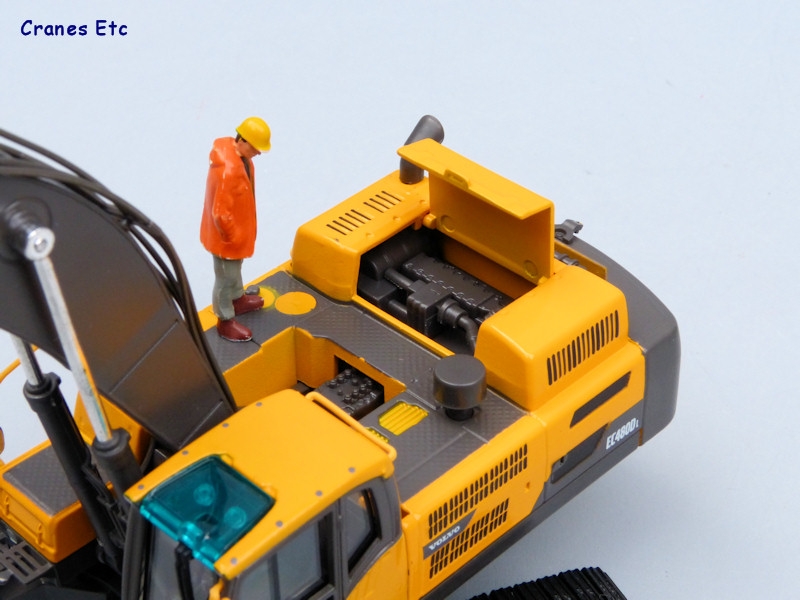 1/50 Volvo EC480D Paletli Eskavatör