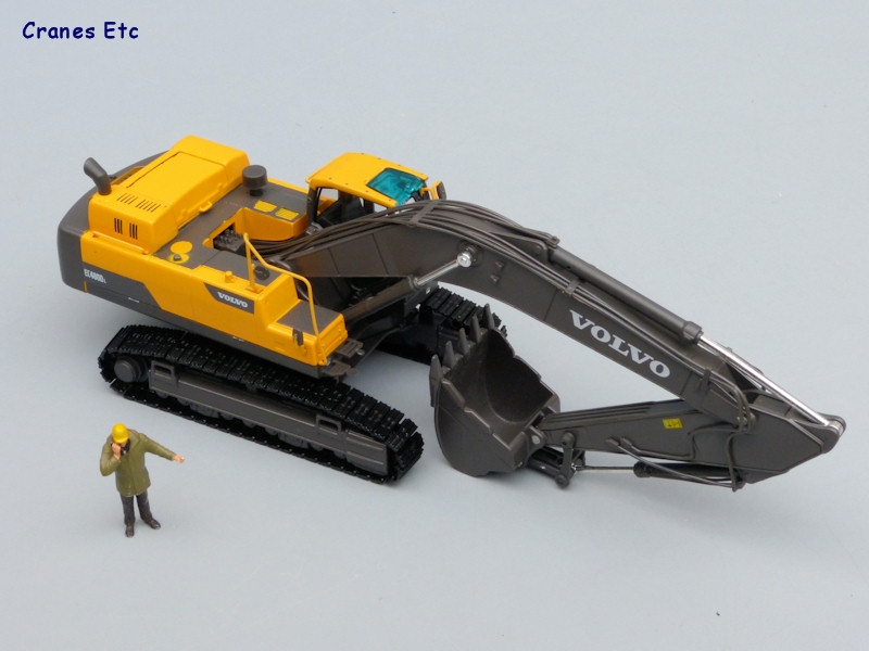 1/50 Volvo EC480D Paletli Eskavatör