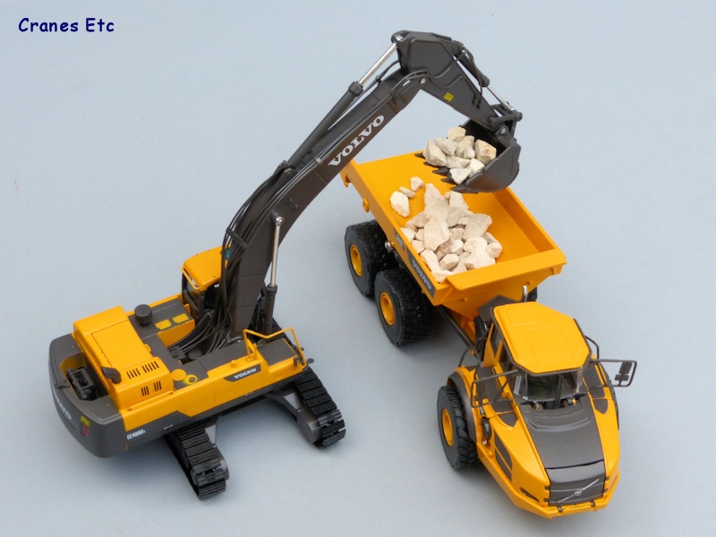 1/50 Volvo EC480D Paletli Eskavatör