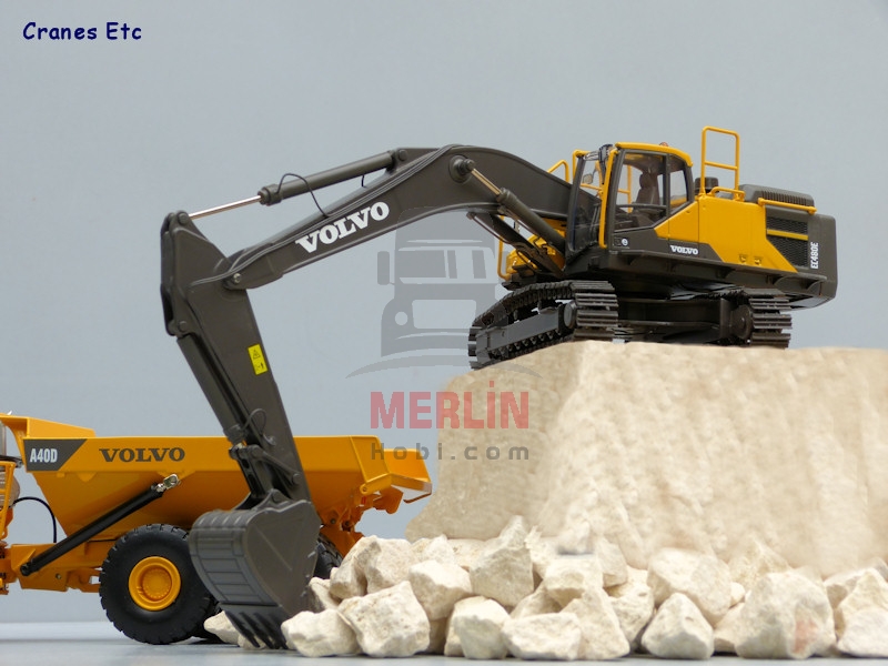 1/50 Volvo EC480E Paletli Eskavatör