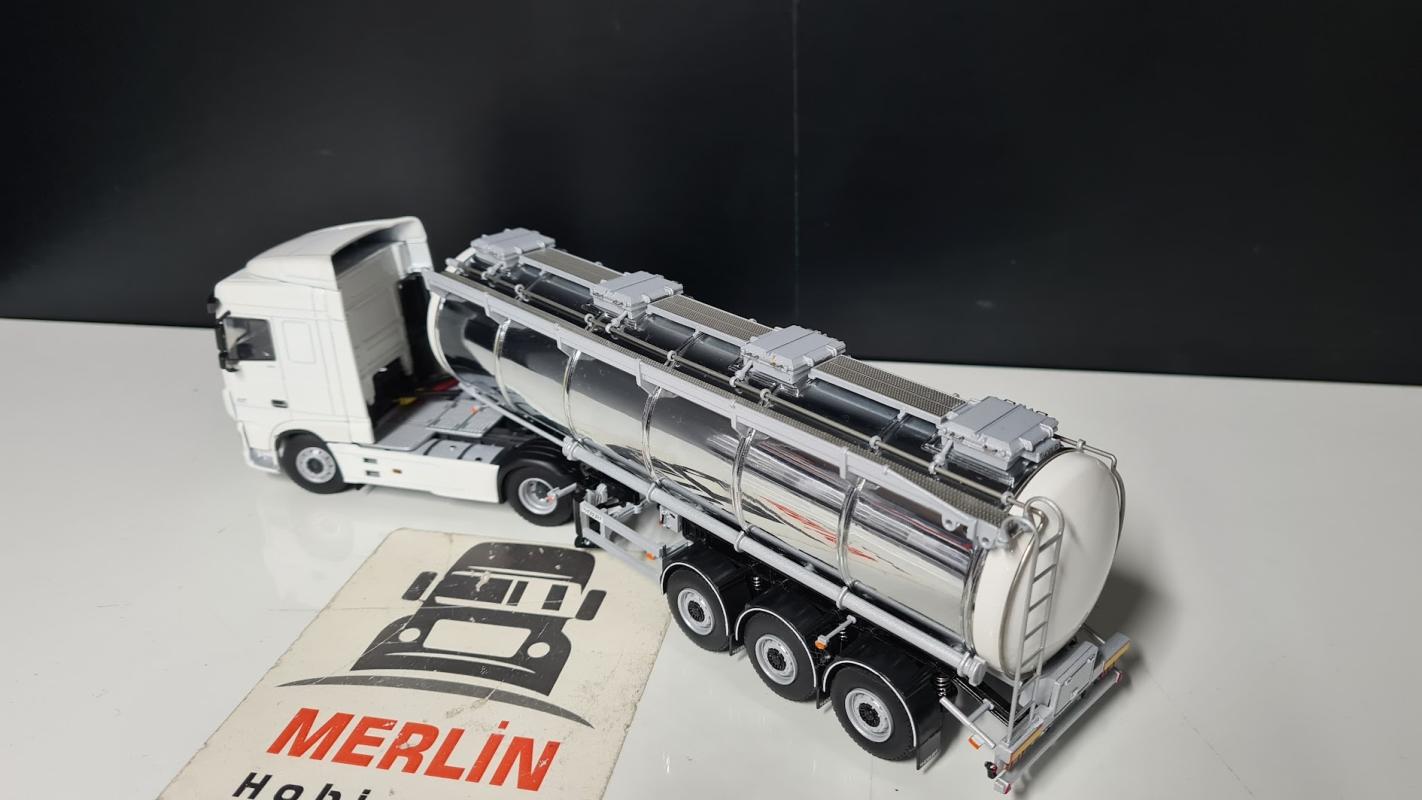 1/50 Daf XF 106 SC 4x2 + Krom Tanker Dorse Tır Çekici