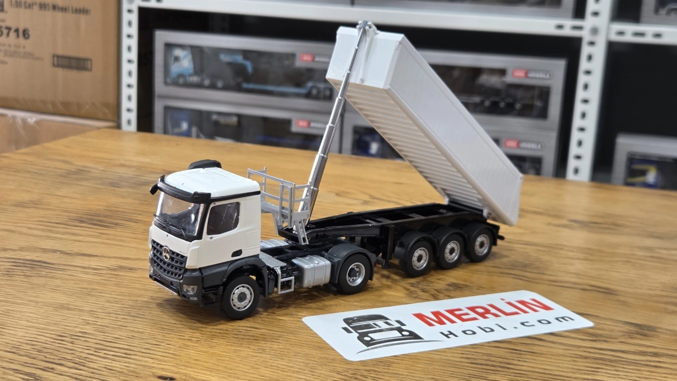 1/50 Mercedes-Benz Arocs 4x2 + SCHMITZ CARGOBULL kasalı damperli kamyon’’