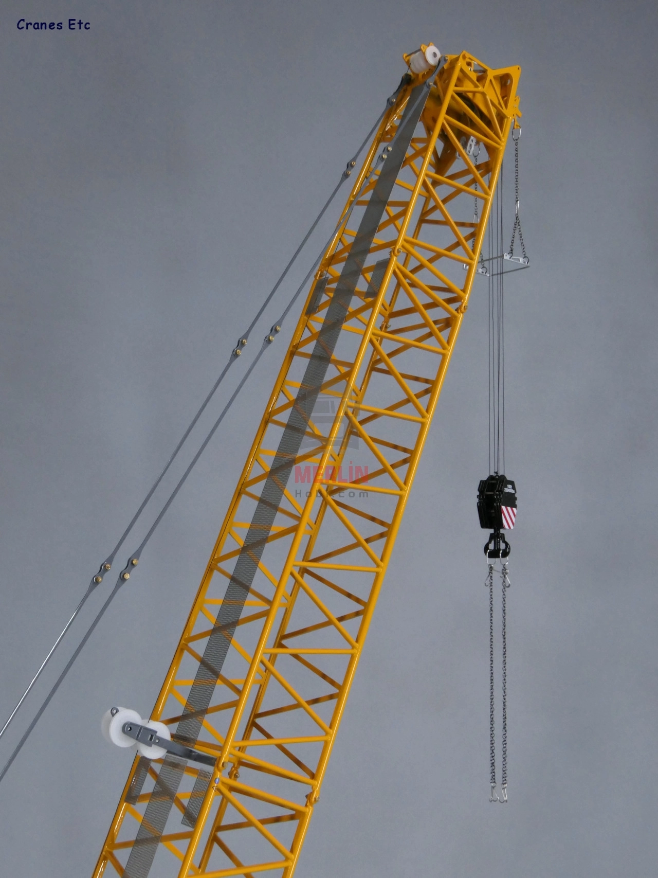 1/50  - LIEBHERR LR 1400 SX Kafes Bomlu Paletli Vinç