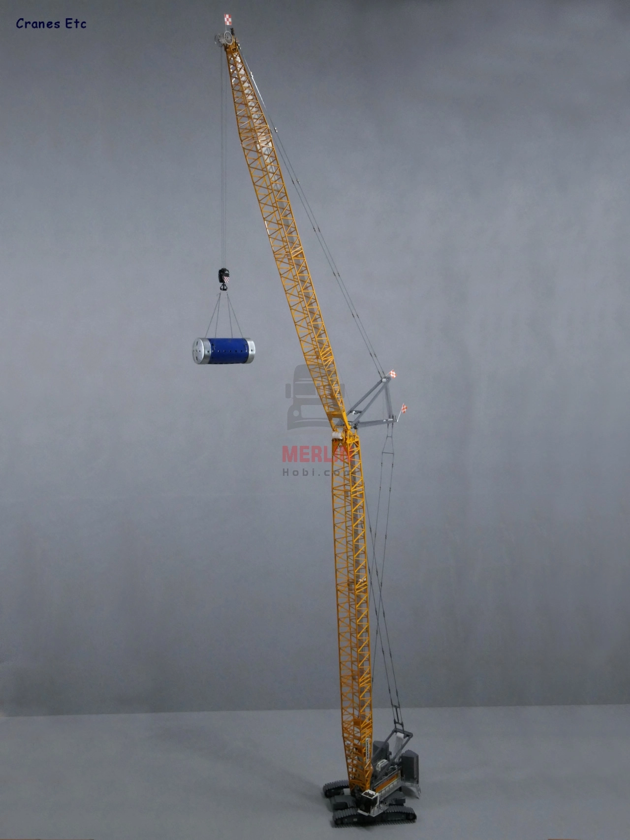 1/50  - LIEBHERR LR 1400 SX Kafes Bomlu Paletli Vinç