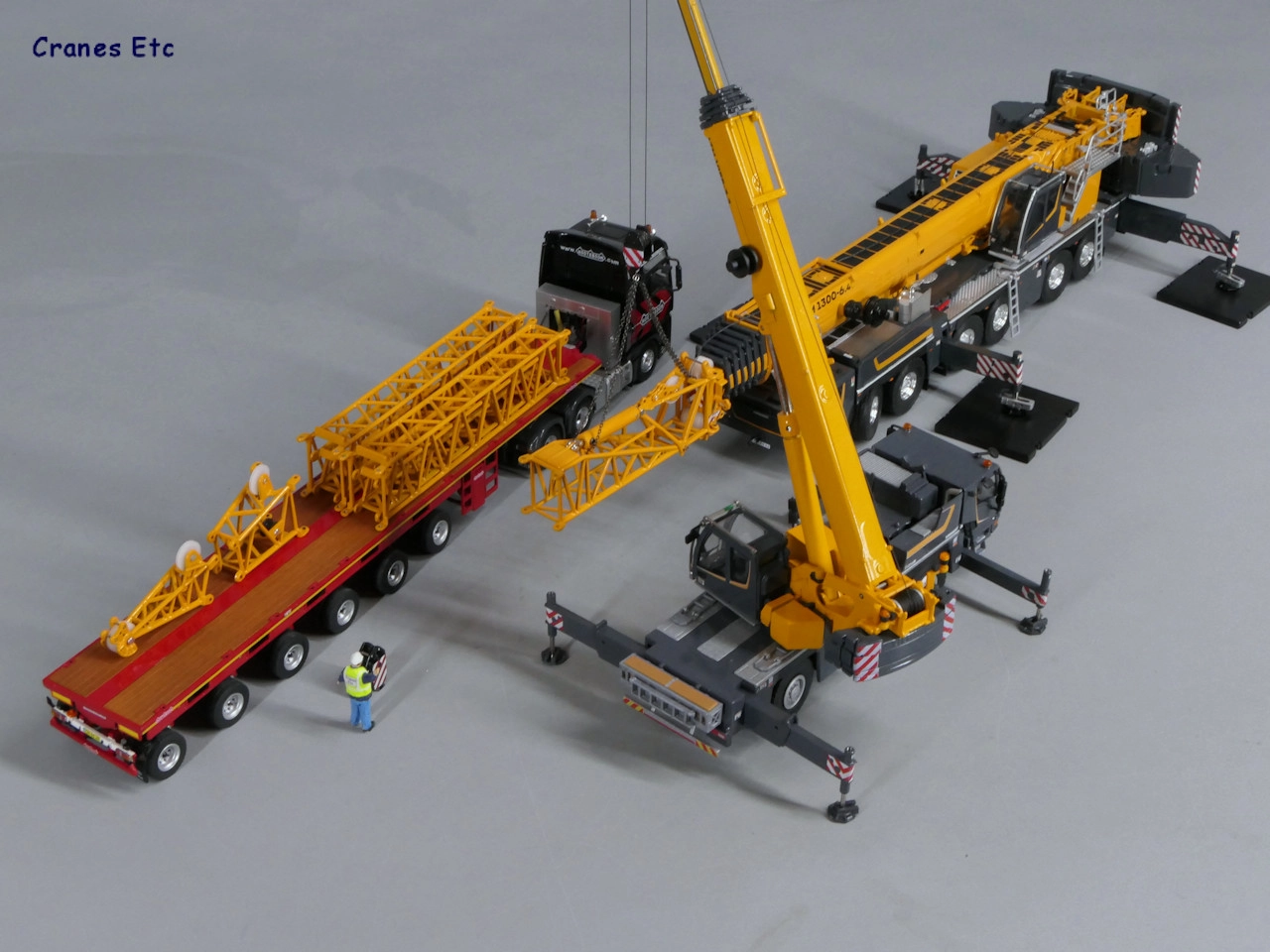 1/50 LIEBHERR LTM 1300-6.4 + JIB. Mobil Vinç  