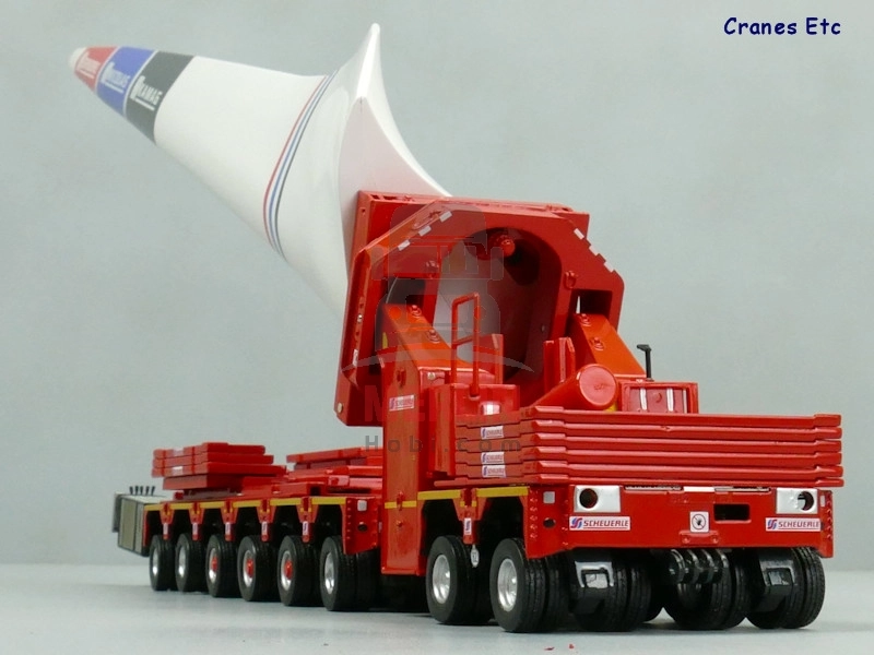 1/50 Scheuerle InterCombi 2 + 6 + Rotor Kanat Adaptörü + Kanat  - imc model 