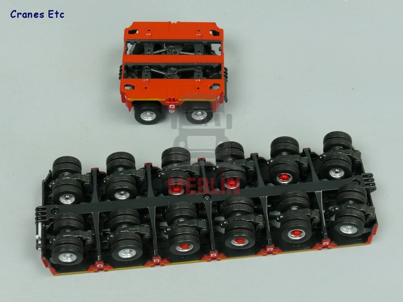 1/50 Scheuerle InterCombi 2 + 6 + Rotor Kanat Adaptörü + Kanat  - imc model 