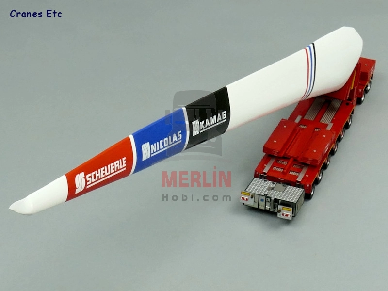 1/50 Scheuerle InterCombi 2 + 6 + Rotor Kanat Adaptörü + Kanat  - imc model 