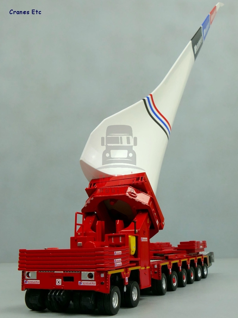1/50 Scheuerle InterCombi 2 + 6 + Rotor Kanat Adaptörü + Kanat  - imc model 
