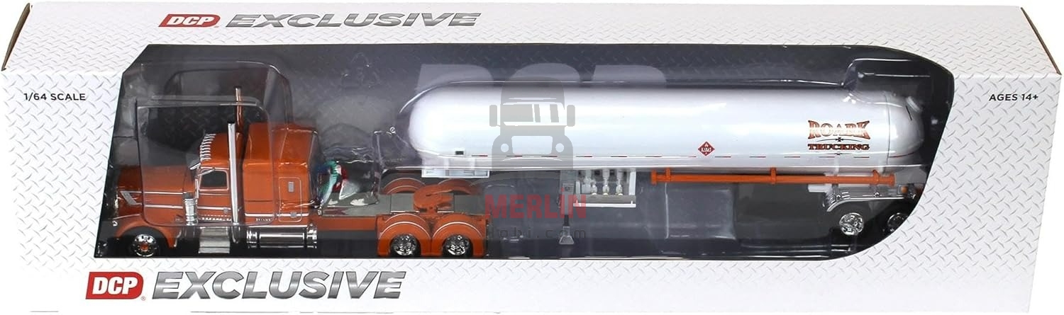 1/64 Peterbilt 389 63in Sleeper w/Mississippi Tanker Roark Trucking