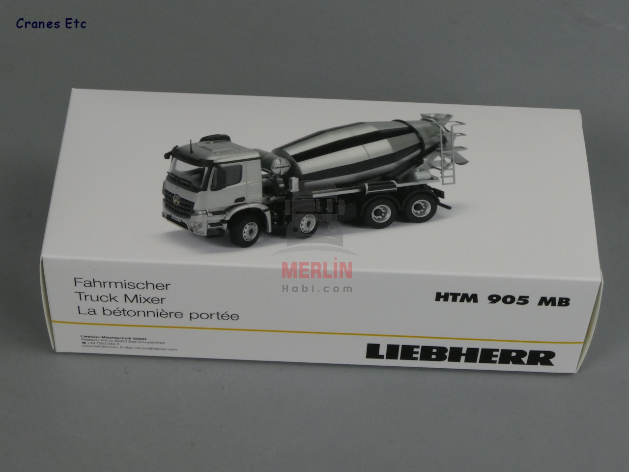1/50 Mercedes Arocs 8X4 Liebherr  Beton Mikseri