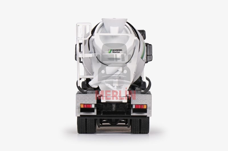 1/50 Mercedes Arocs 8X4 Beyaz Renk Schwing Beton Mikseri
