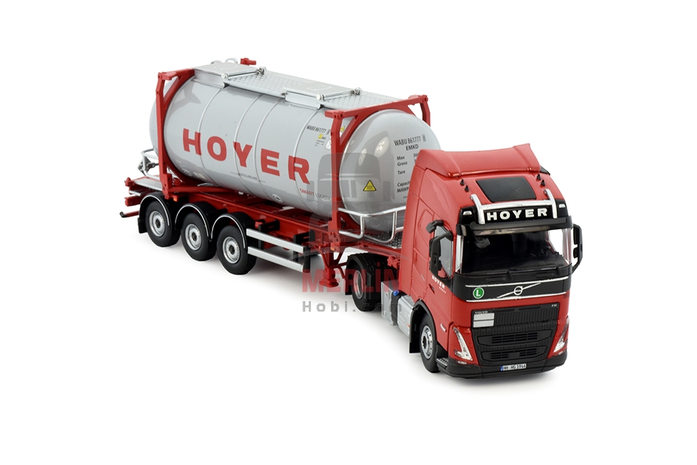1/50 Hoyer -  Volvo FH5 4x2 + Tank Konteyner -  Tır Çekici