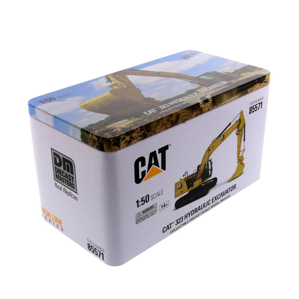 Yeni Logo 1/50 Caterpillar 323 Hydraulic Excavator Next Generation