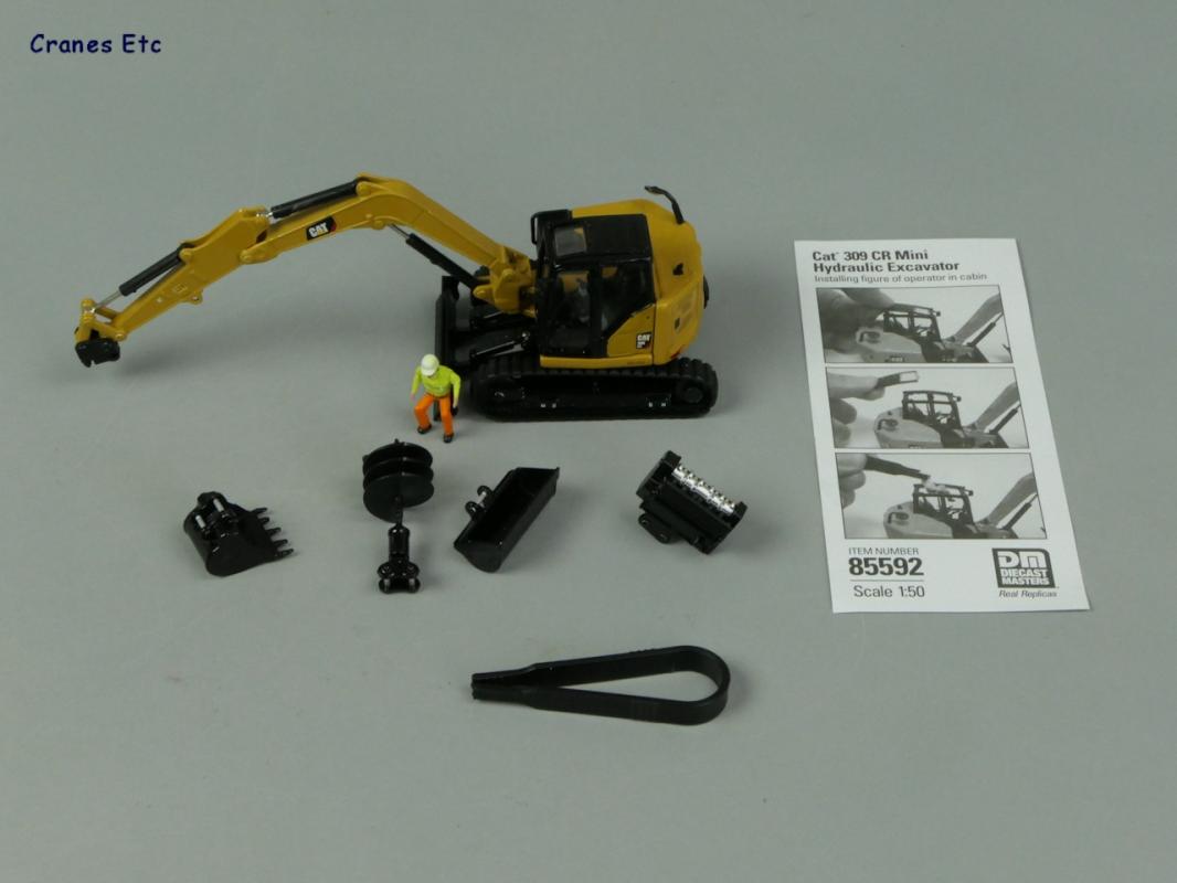 1/50 Caterpillar 309 CR Mini  Eskavatör