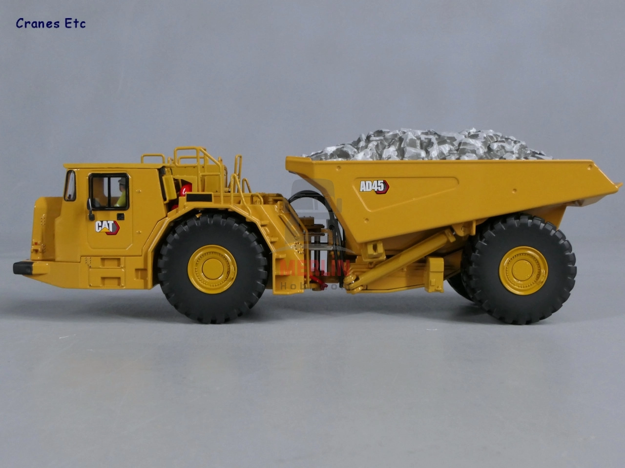 Yeni Logo 1/50 Caterpillar AD45 Yeraltı Maden Kamyonu