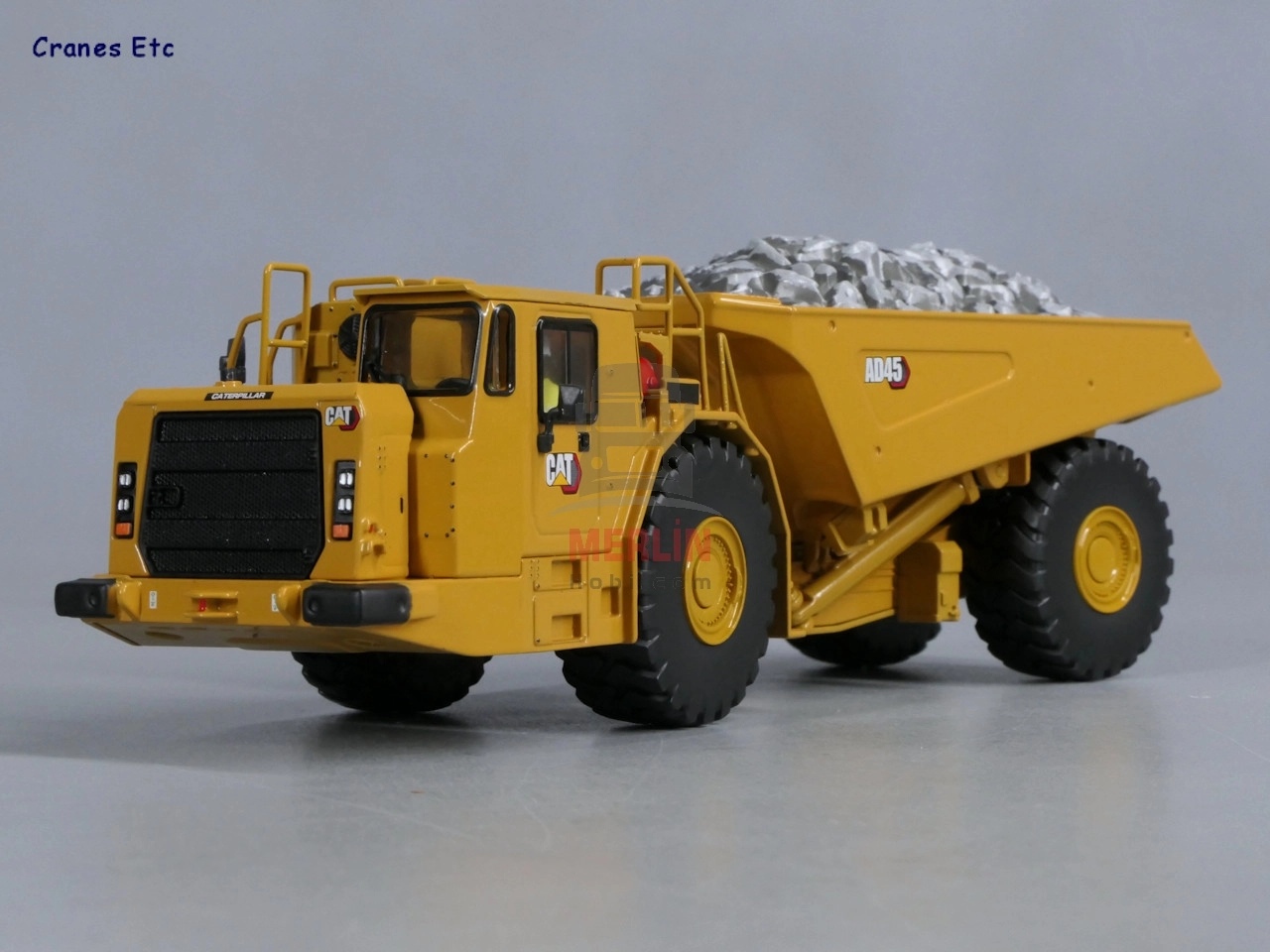 Yeni Logo 1/50 Caterpillar AD45 Yeraltı Maden Kamyonu