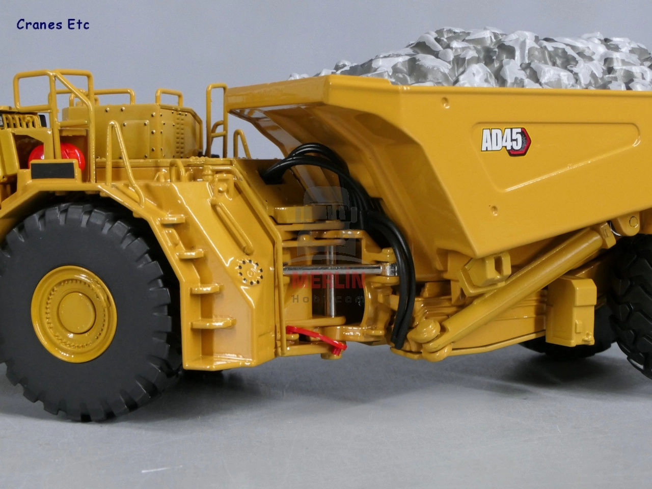 Yeni Logo 1/50 Caterpillar AD45 Yeraltı Maden Kamyonu