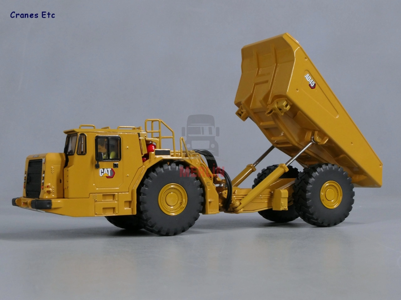 Yeni Logo 1/50 Caterpillar AD45 Yeraltı Maden Kamyonu