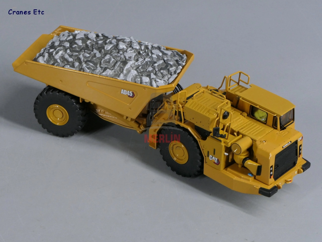 Yeni Logo 1/50 Caterpillar AD45 Yeraltı Maden Kamyonu