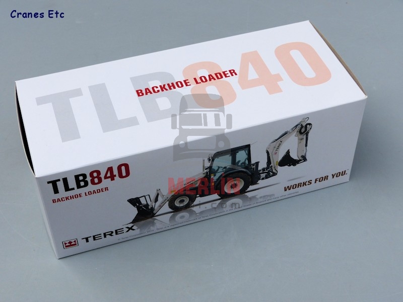 1/50 Terex TLB840 Bekoloader - NZG