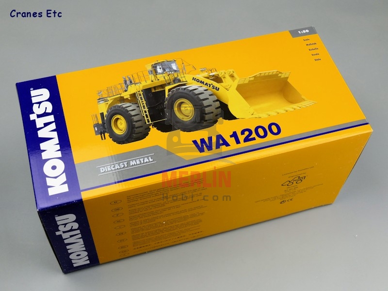 1/50 Komatsu WA1200 Lastikli Yükleyici  