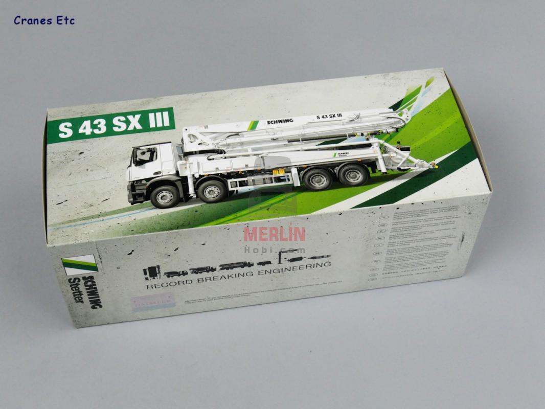 1/50 Mercedes Arocs 8x4 Schwing S43SX III 